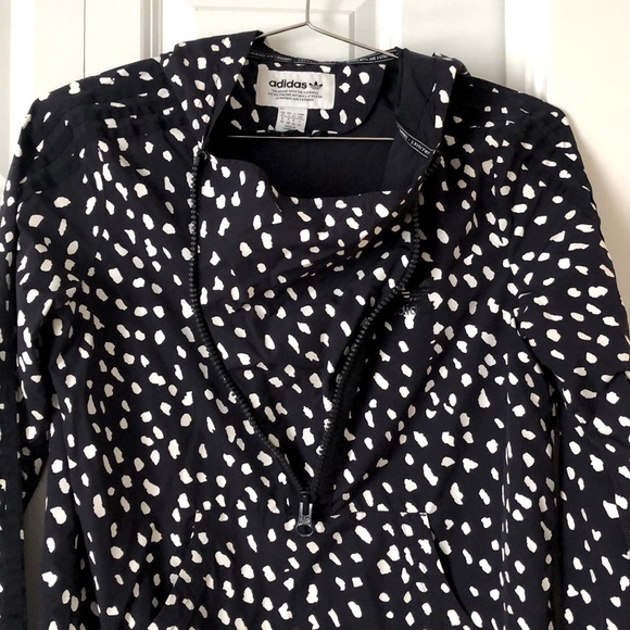 POLKA DOT ADIDAS WIND BREAKER - Picture 4 of 12